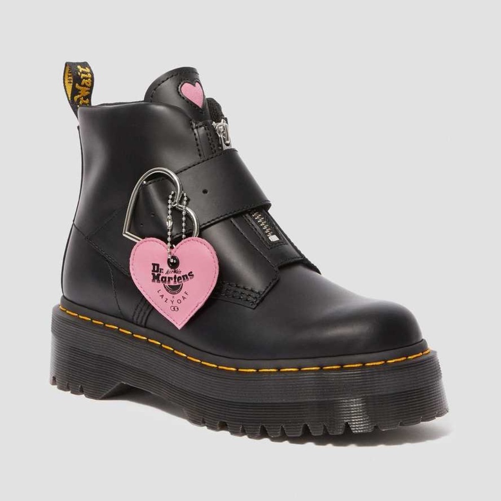 Dr. Martens x lazy oaf buckle boot